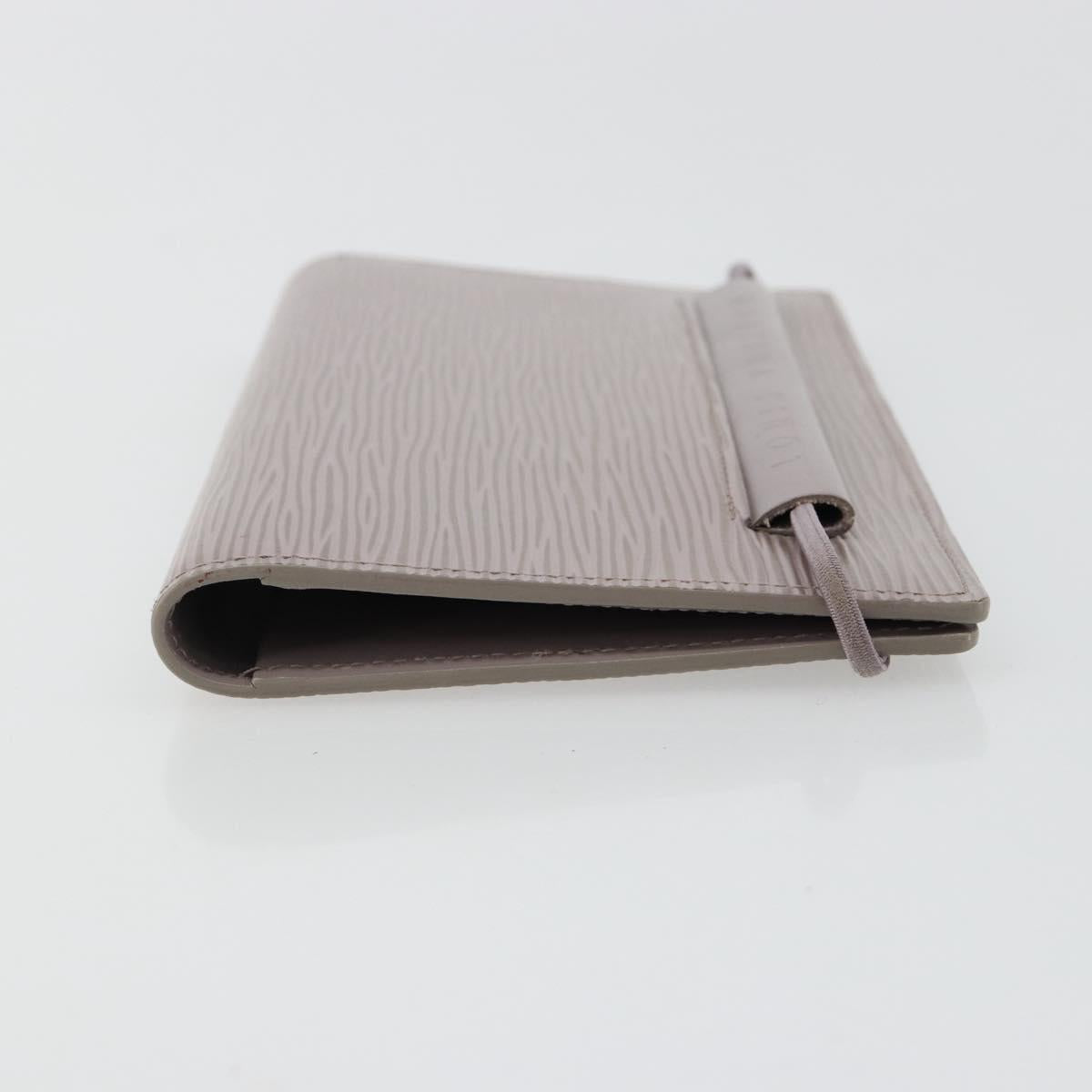 LOUIS VUITTON Epi Agenda Oriental Day Planner Cover Lilac R2018B LV Auth BA13429