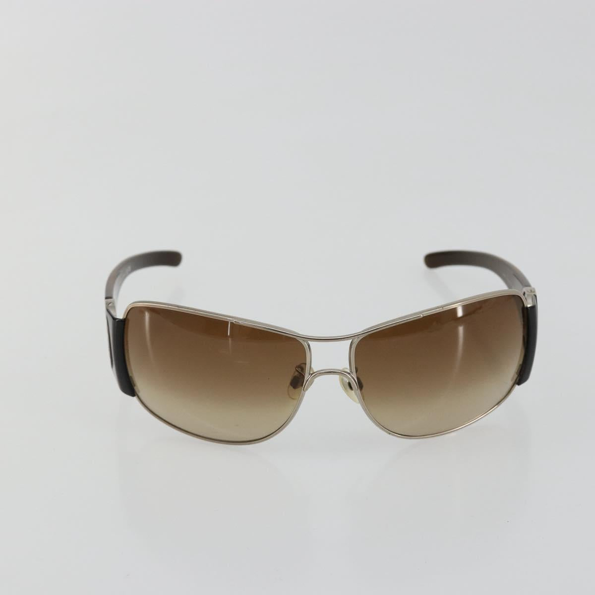 CHANEL Sunglasses plastic Brown CC Auth BA13437M