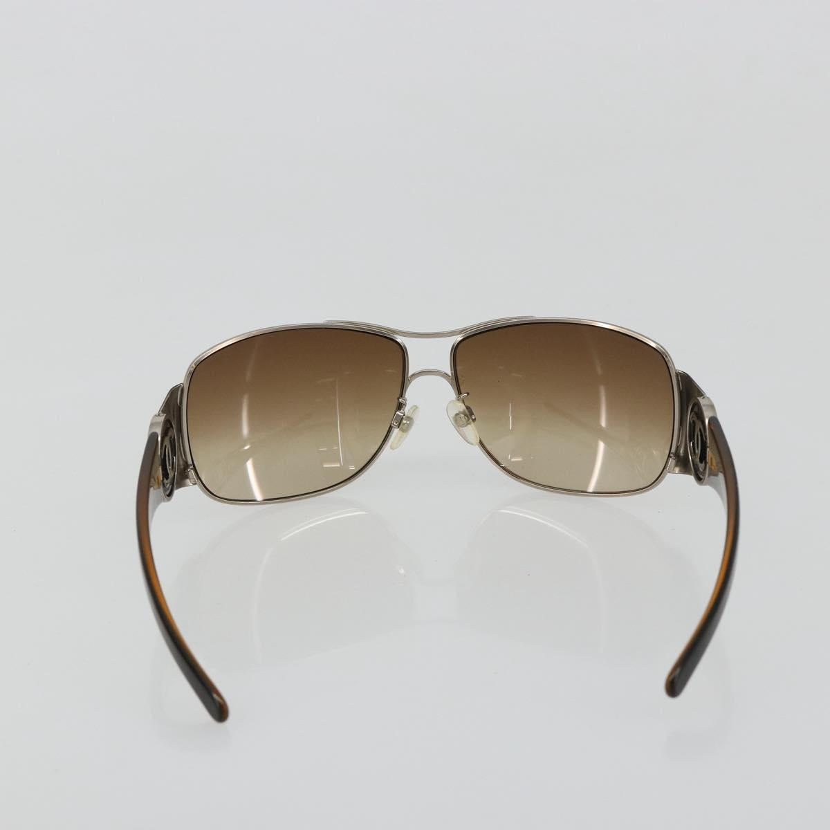 CHANEL Sunglasses plastic Brown CC Auth BA13437M