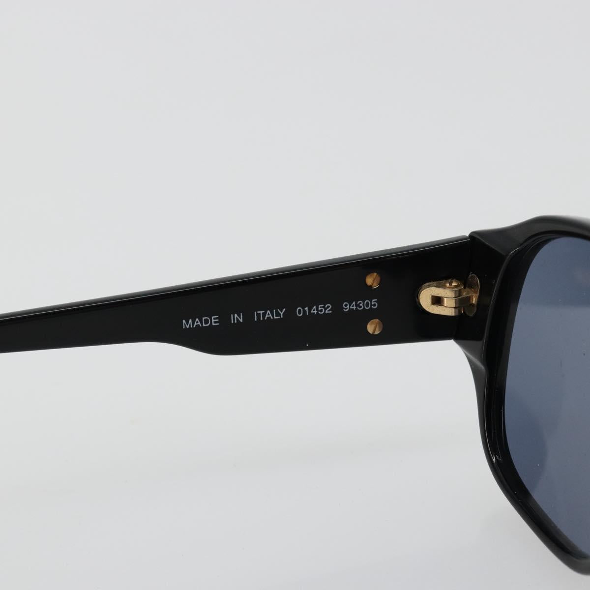 CHANEL Sunglasses plastic Black CC Auth BA13439