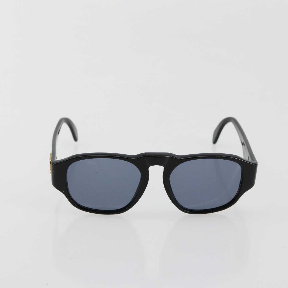 CHANEL Sunglasses plastic Black CC Auth BA13439