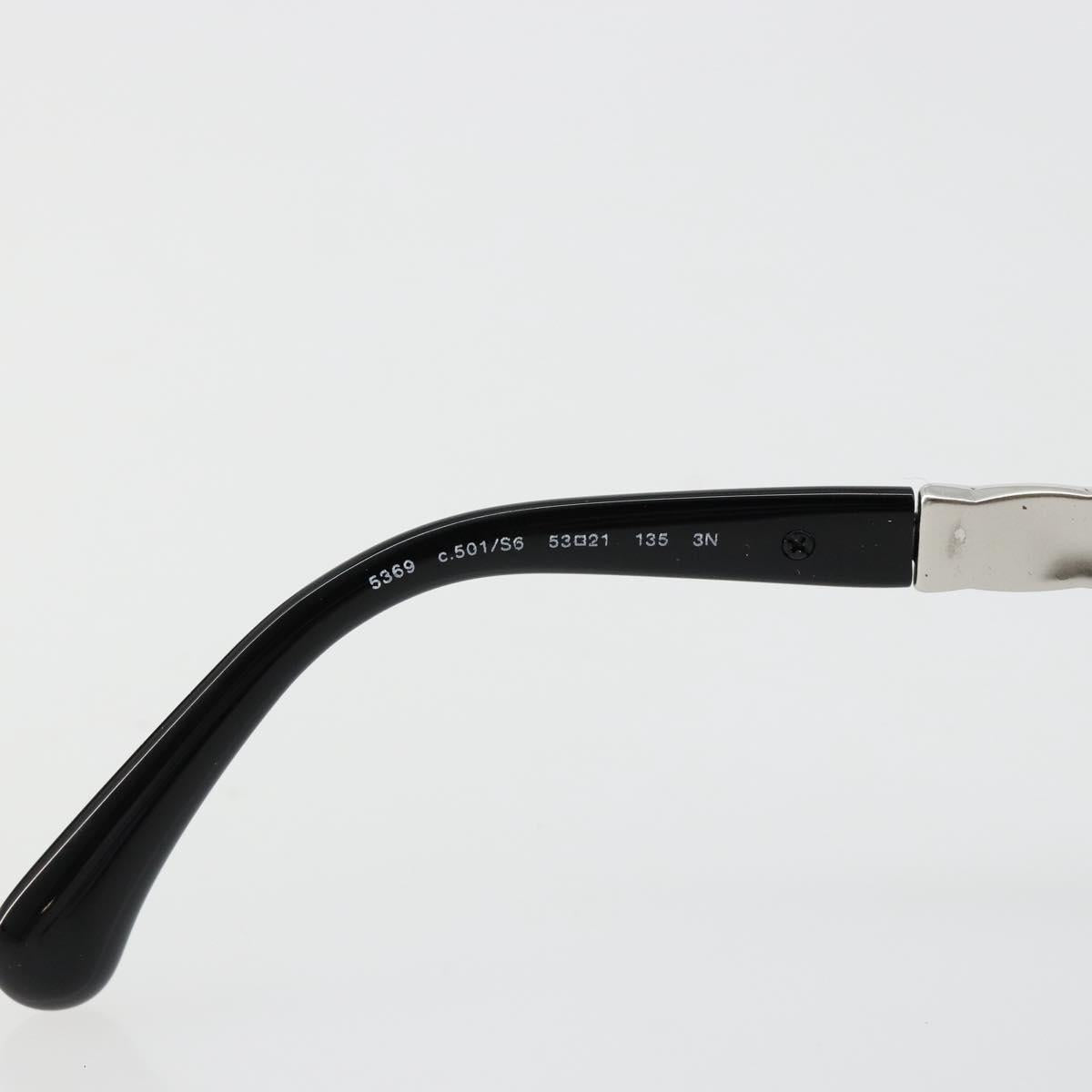 CHANEL Sunglasses plastic Black CC Auth BA13441M