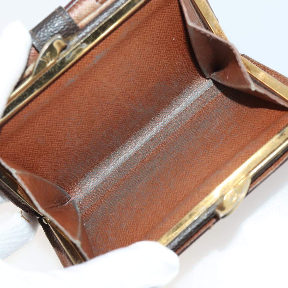LOUIS VUITTON Monogram Epi Wallet 8 Set Green Blue LV Auth BA13442