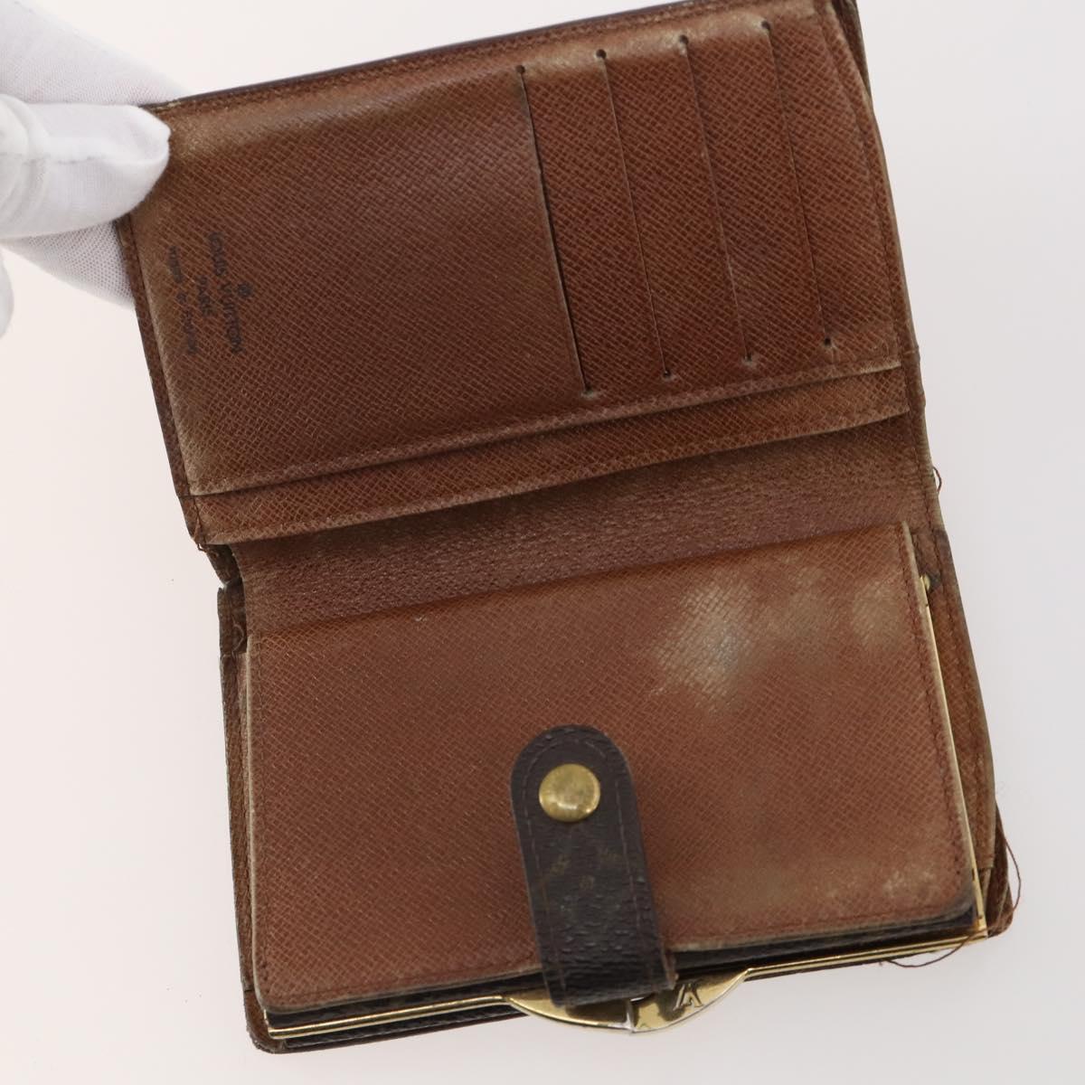 LOUIS VUITTON Monogram Epi Wallet 8 Set Green Blue LV Auth BA13442