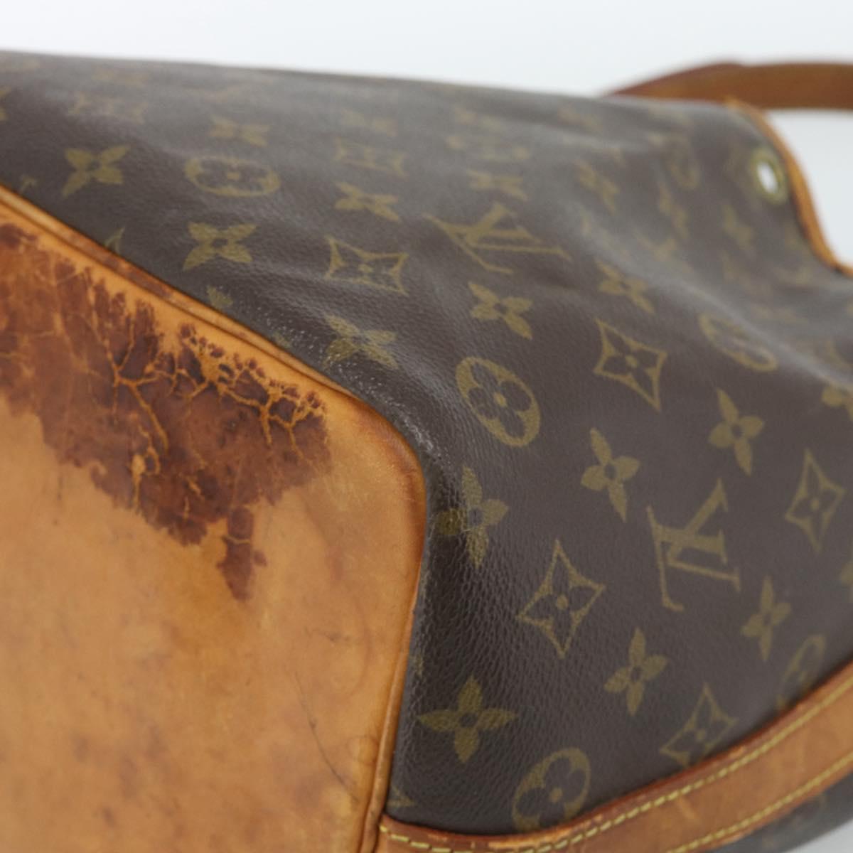 LOUIS VUITTON Monogram Petit Noe Shoulder Bag M42226 LV Auth BA13450