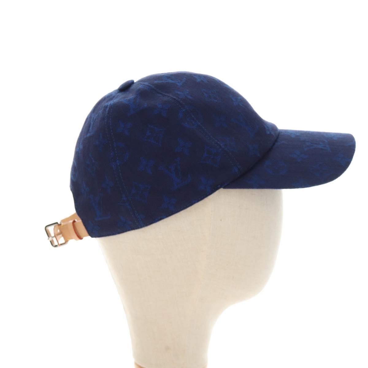 LOUIS VUITTON Monogram Jaguar Monogram Essential M Blue M77589 Auth BA13455M