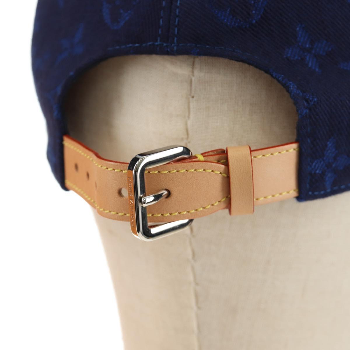 LOUIS VUITTON Monogram Jaguar Monogram Essential M Blue M77589 Auth BA13455M