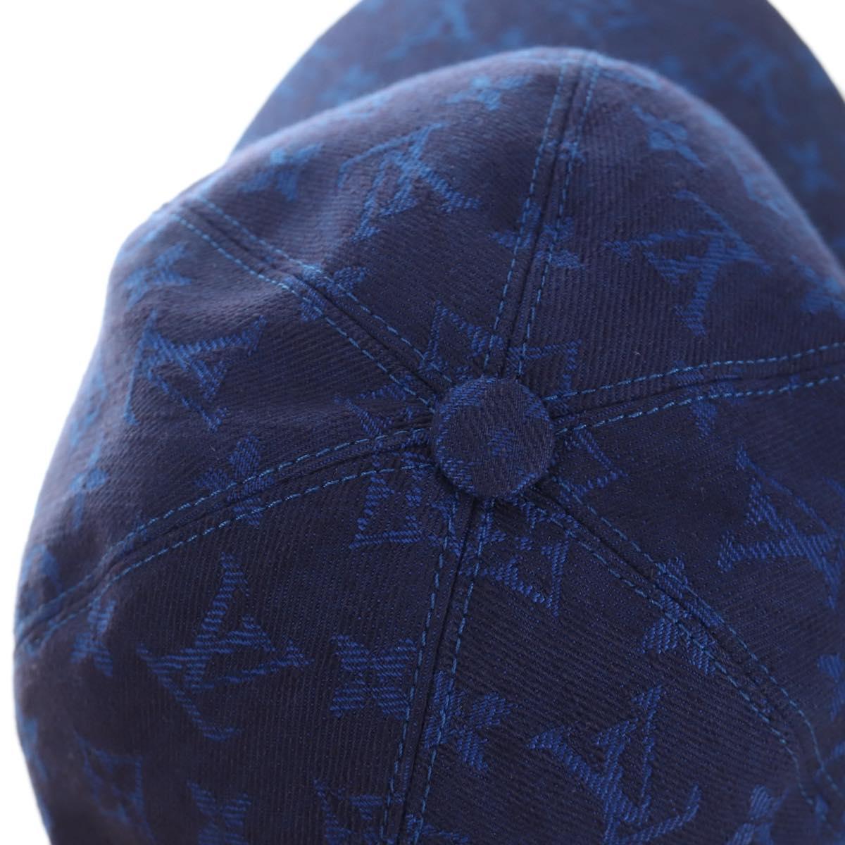 LOUIS VUITTON Monogram Jaguar Monogram Essential M Blue M77589 Auth BA13455M