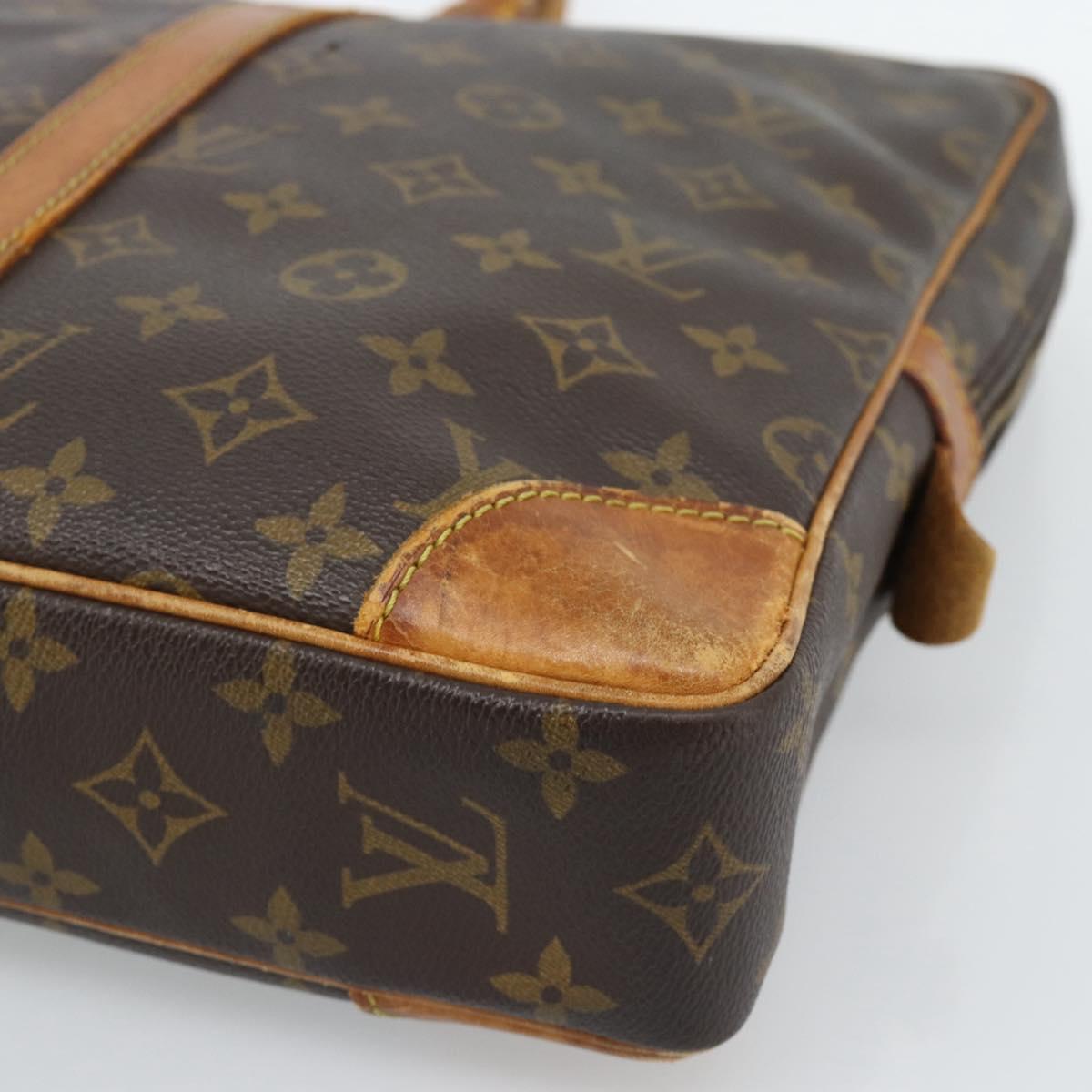 LOUIS VUITTON Monogram Porte Documents Voyage Business Bag M53361 Auth BA13456