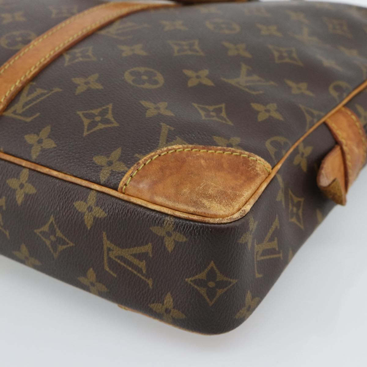 LOUIS VUITTON Monogram Porte Documents Voyage Business Bag M53361 Auth BA13456