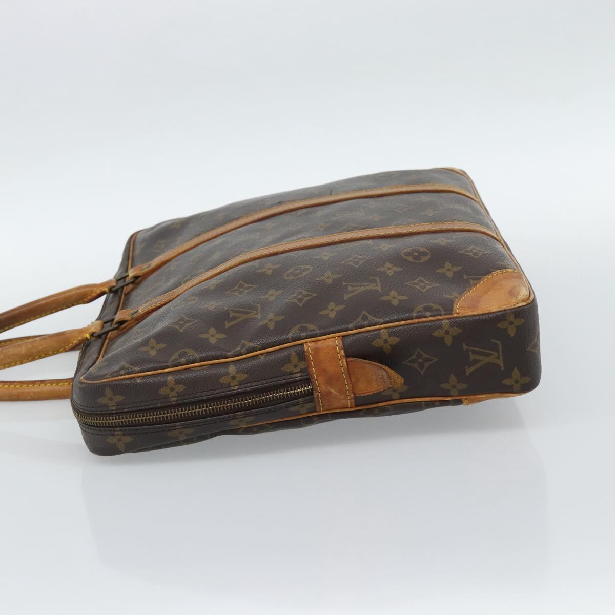 LOUIS VUITTON Monogram Porte Documents Voyage Business Bag M53361 Auth BA13456