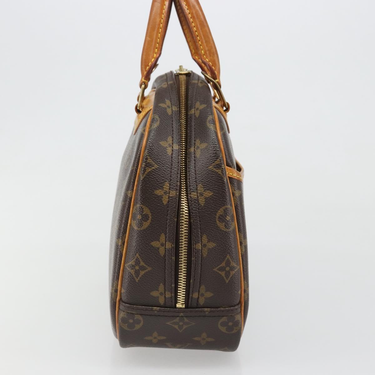 LOUIS VUITTON Monogram Trouville Hand Bag M42228 LV Auth BA13457