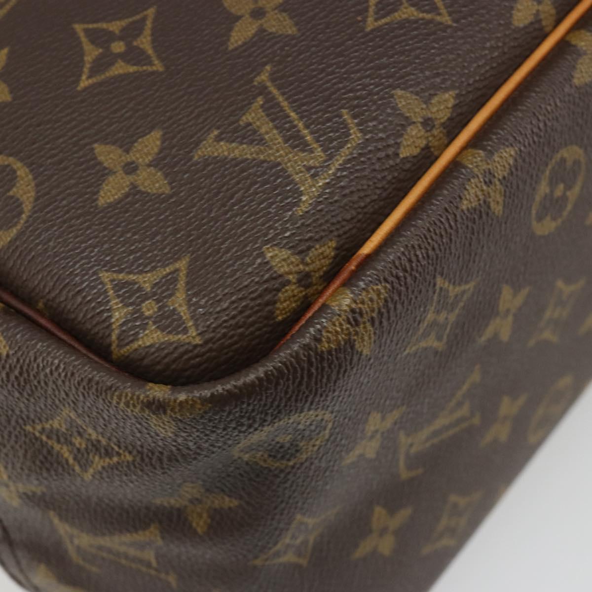 LOUIS VUITTON Monogram Deauville Hand Bag M47270 LV Auth BA13458