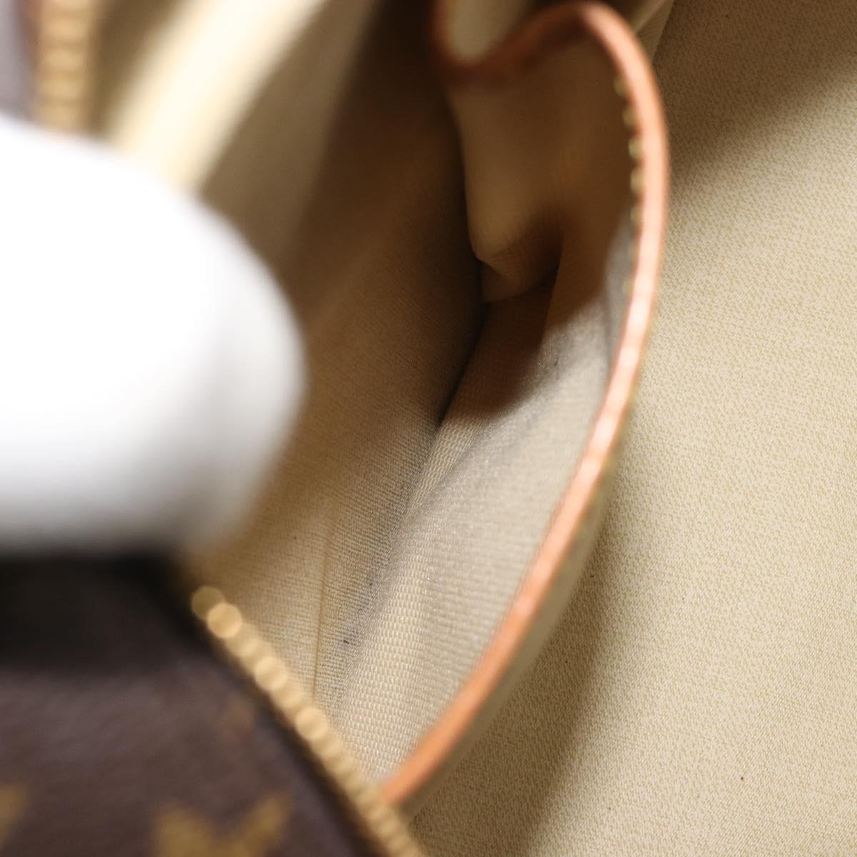 LOUIS VUITTON Monogram Deauville Hand Bag M47270 LV Auth BA13458
