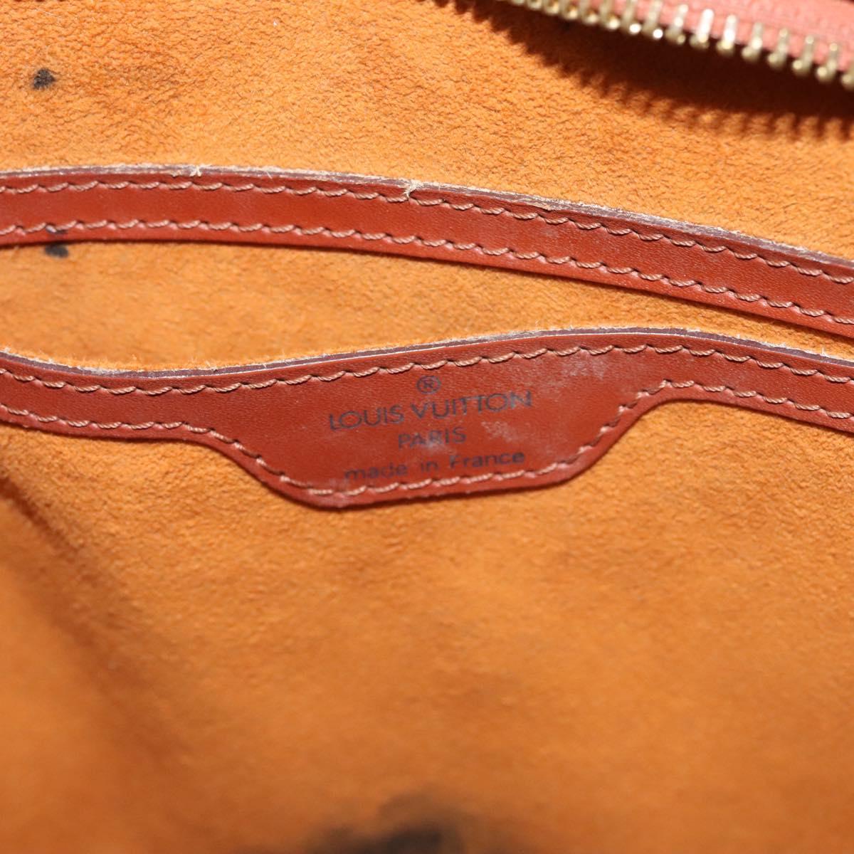 LOUIS VUITTON Epi Saint Jacques Hand Bag Brown M52263 LV Auth BA1346