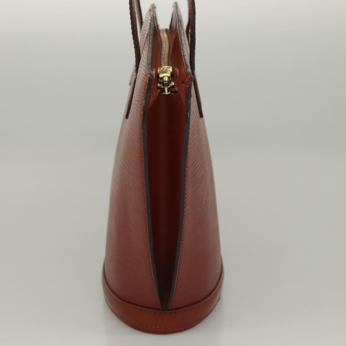 LOUIS VUITTON Epi Saint Jacques Hand Bag Brown M52263 LV Auth BA1346
