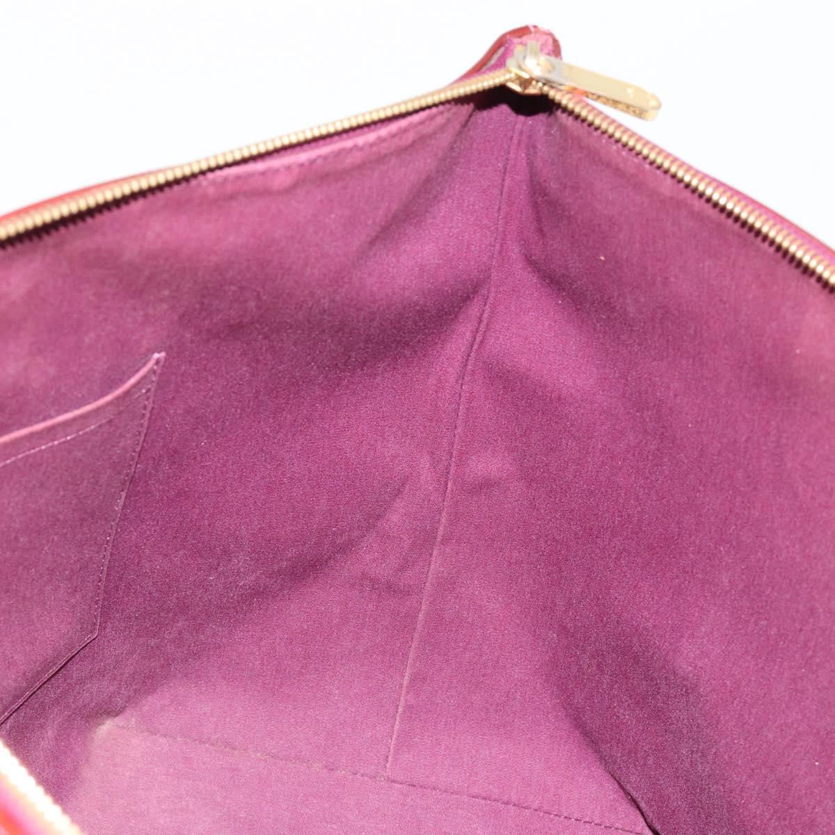 LOUIS VUITTON Monogram Vernis Bellevue GM Tote Bag Violet M93588 LV Auth BA13461