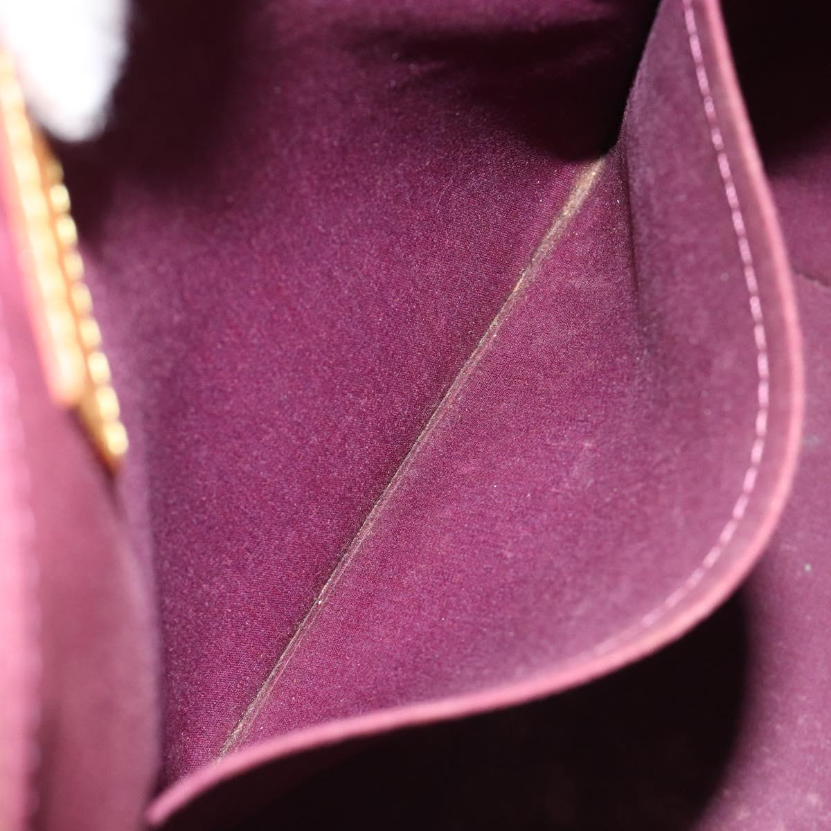 LOUIS VUITTON Monogram Vernis Bellevue GM Tote Bag Violet M93588 LV Auth BA13461