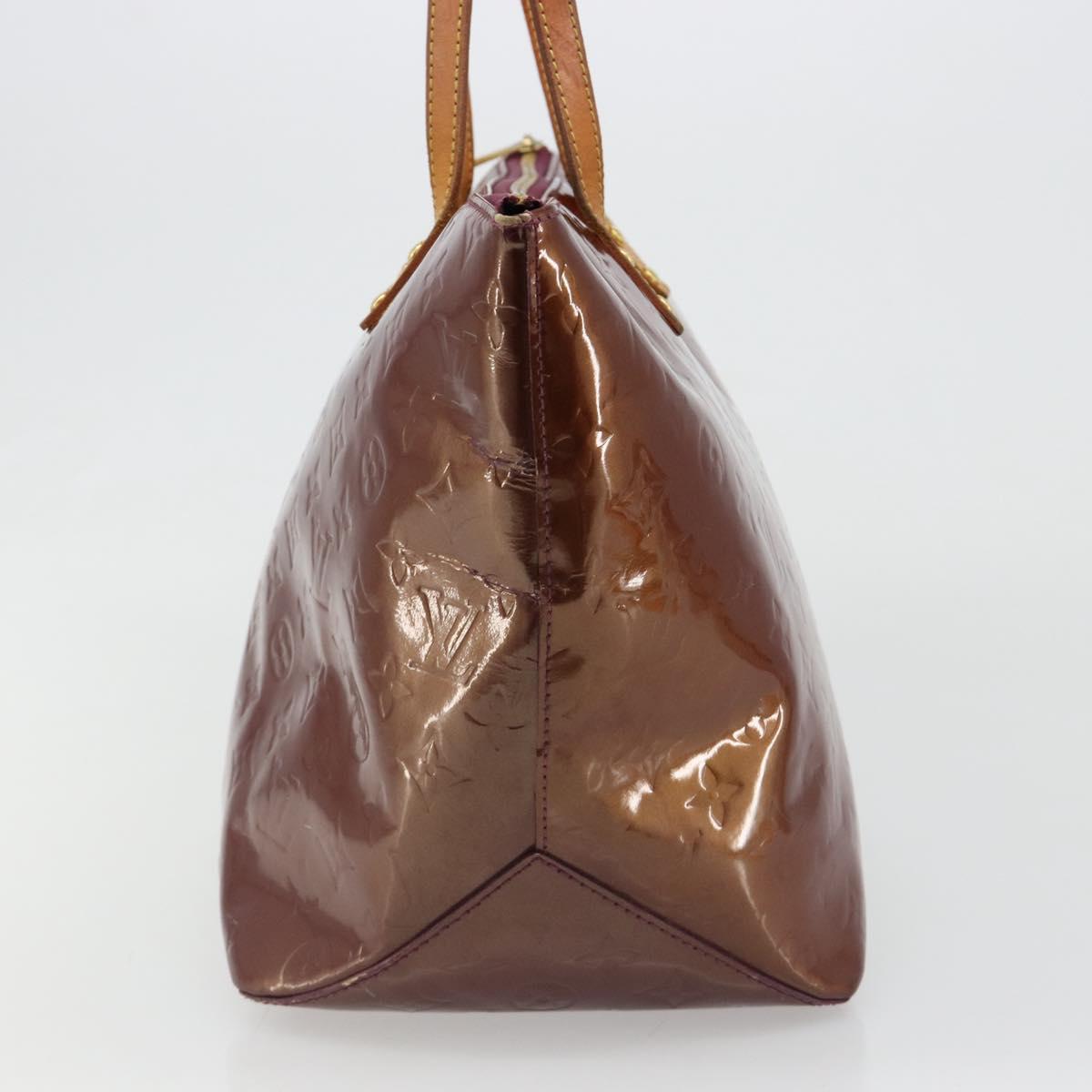 LOUIS VUITTON Monogram Vernis Bellevue GM Tote Bag Violet M93588 LV Auth BA13461