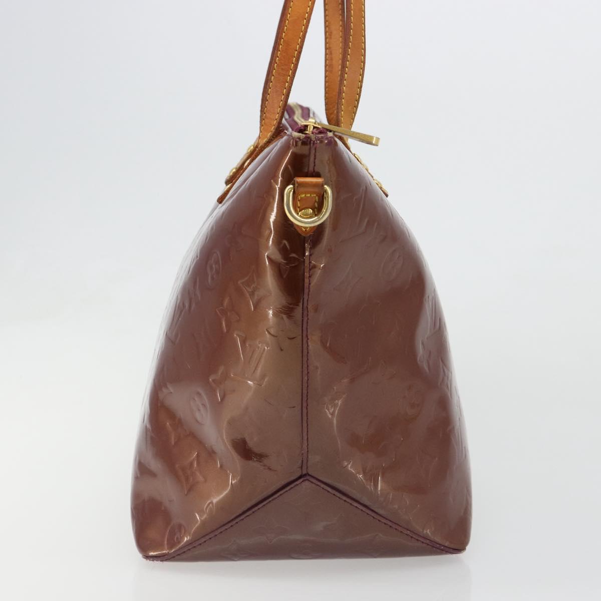 LOUIS VUITTON Monogram Vernis Bellevue GM Tote Bag Violet M93588 LV Auth BA13461