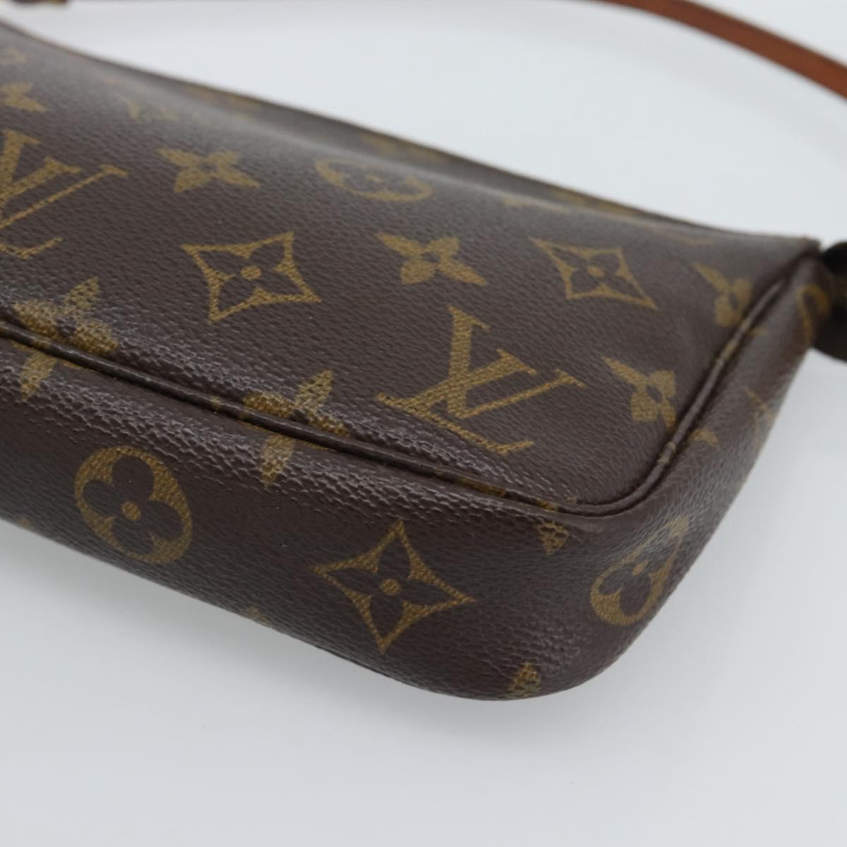 LOUIS VUITTON Monogram Pochette Accessoires Accessory Pouch M51980 Auth BA13468