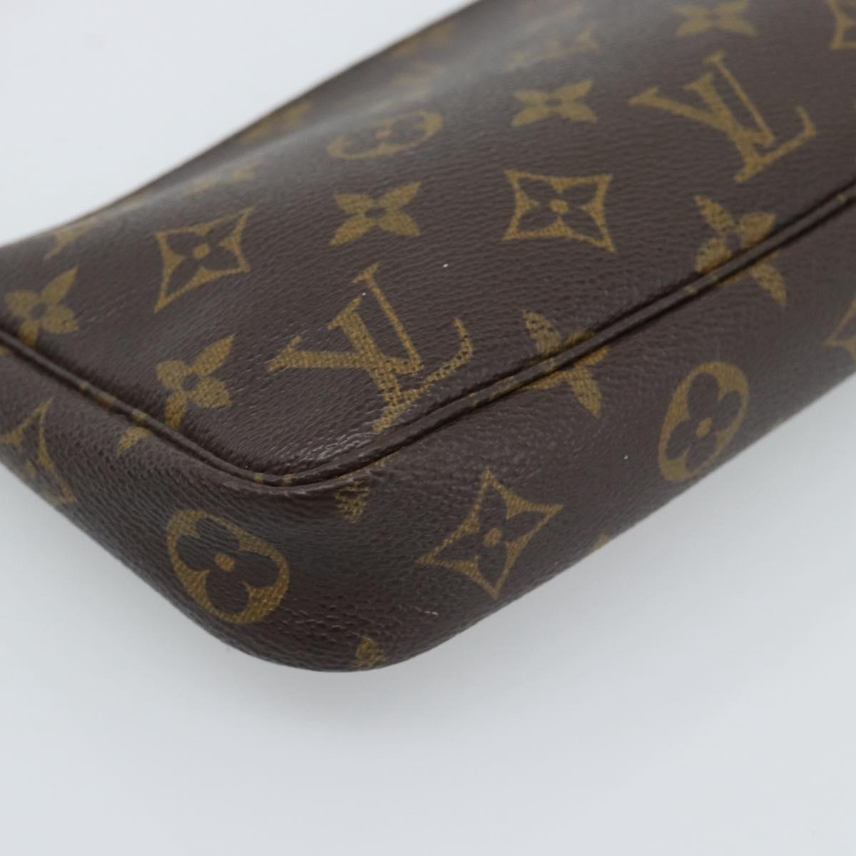 LOUIS VUITTON Monogram Pochette Accessoires Accessory Pouch M51980 Auth BA13468