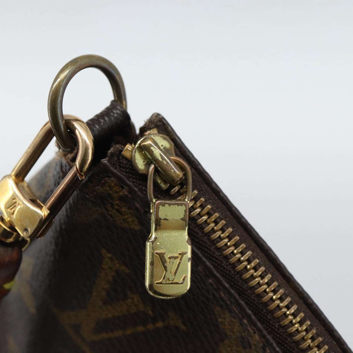 LOUIS VUITTON Monogram Pochette Accessoires Accessory Pouch M51980 Auth BA13468
