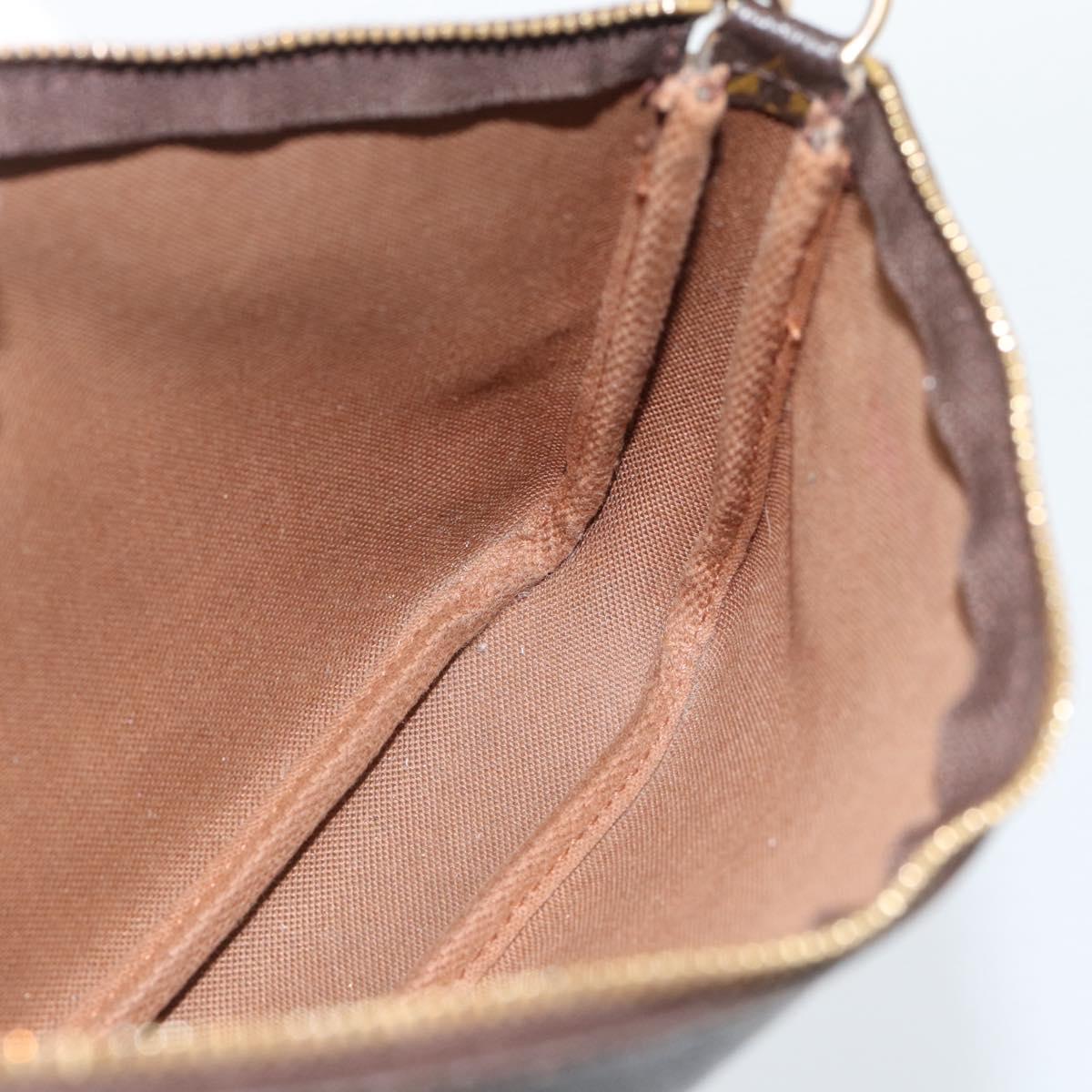LOUIS VUITTON Monogram Pochette Accessoires Accessory Pouch M51980 Auth BA13468