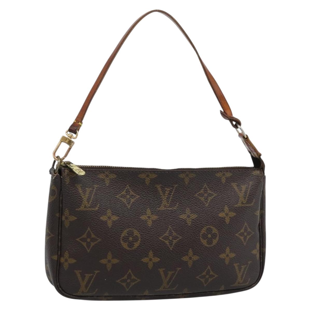 LOUIS VUITTON Monogram Pochette Accessoires Accessory Pouch M51980 Auth BA13468
