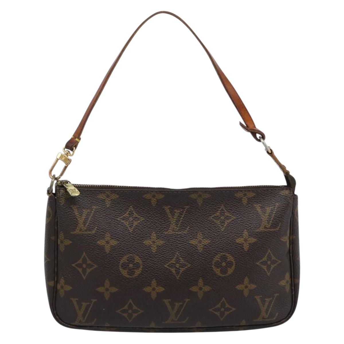 LOUIS VUITTON Monogram Pochette Accessoires Accessory Pouch M51980 Auth BA13468