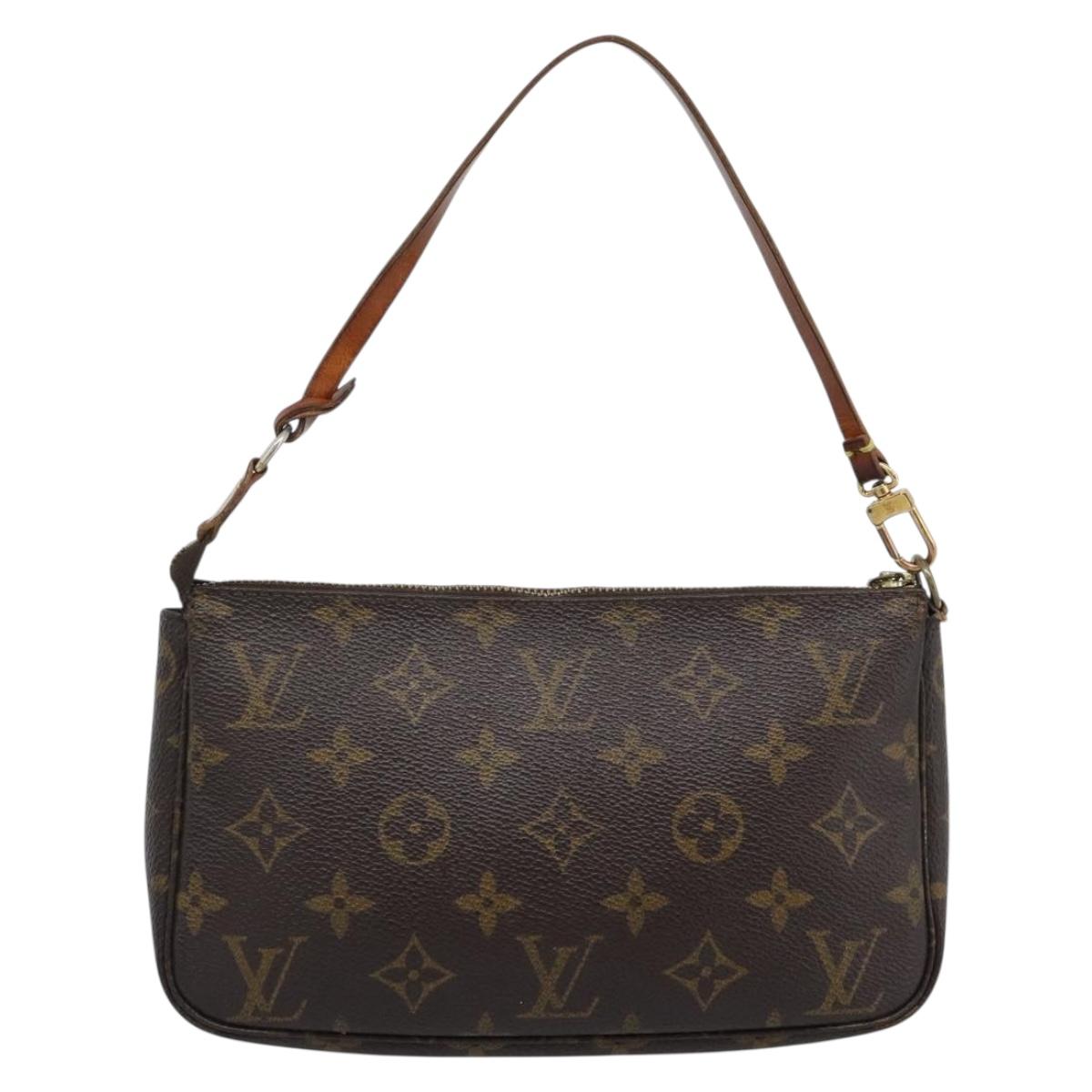 LOUIS VUITTON Monogram Pochette Accessoires Accessory Pouch M51980 Auth BA13468