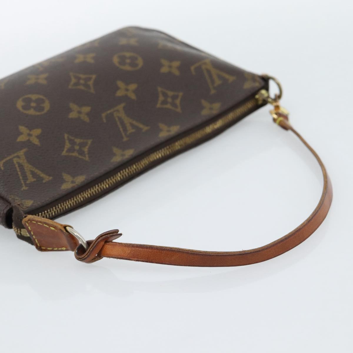 LOUIS VUITTON Monogram Pochette Accessoires Accessory Pouch M51980 Auth BA13468