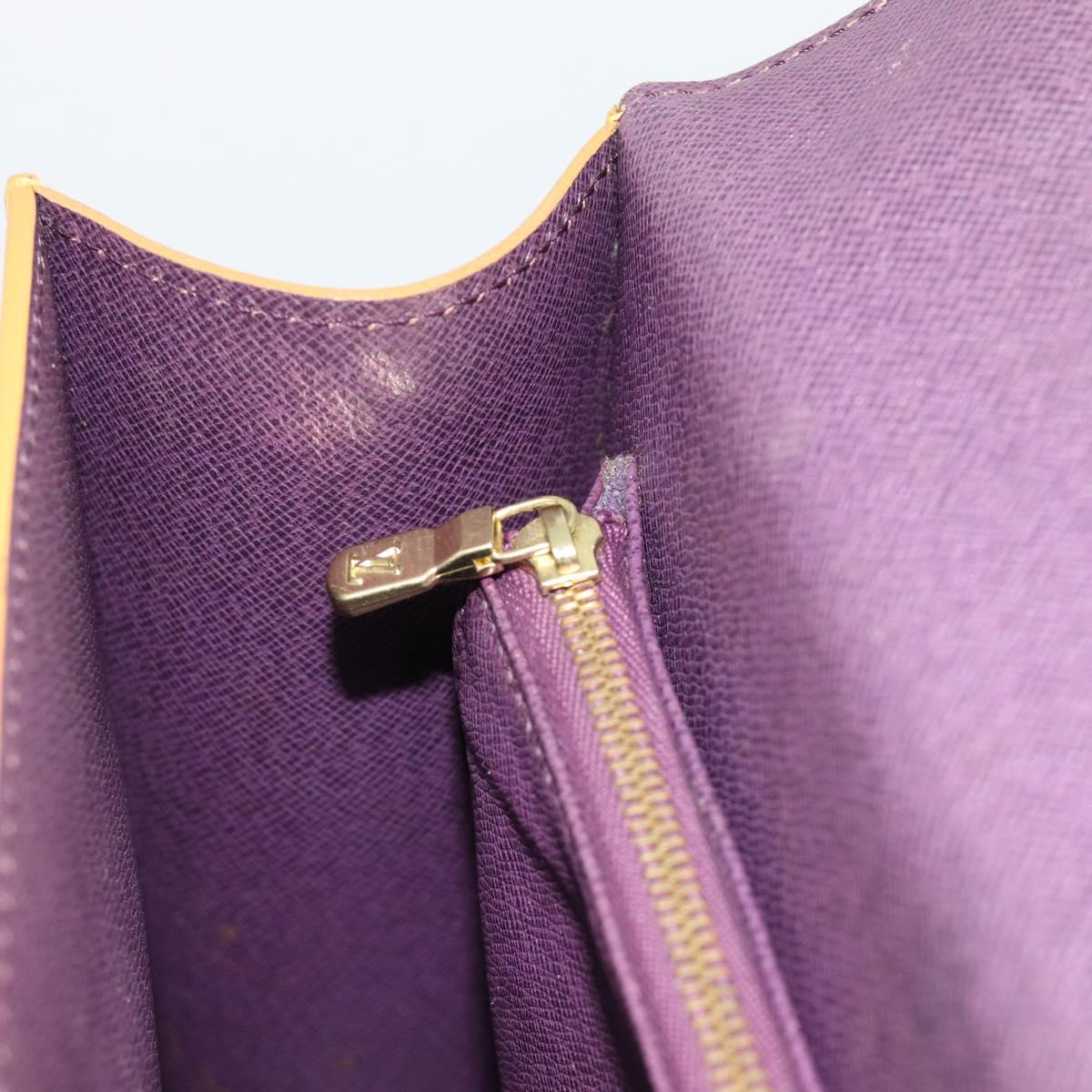 LOUIS VUITTON Epi Malesherbes Bag Tassili Yellow Jonne M52379 LV Auth BA13470