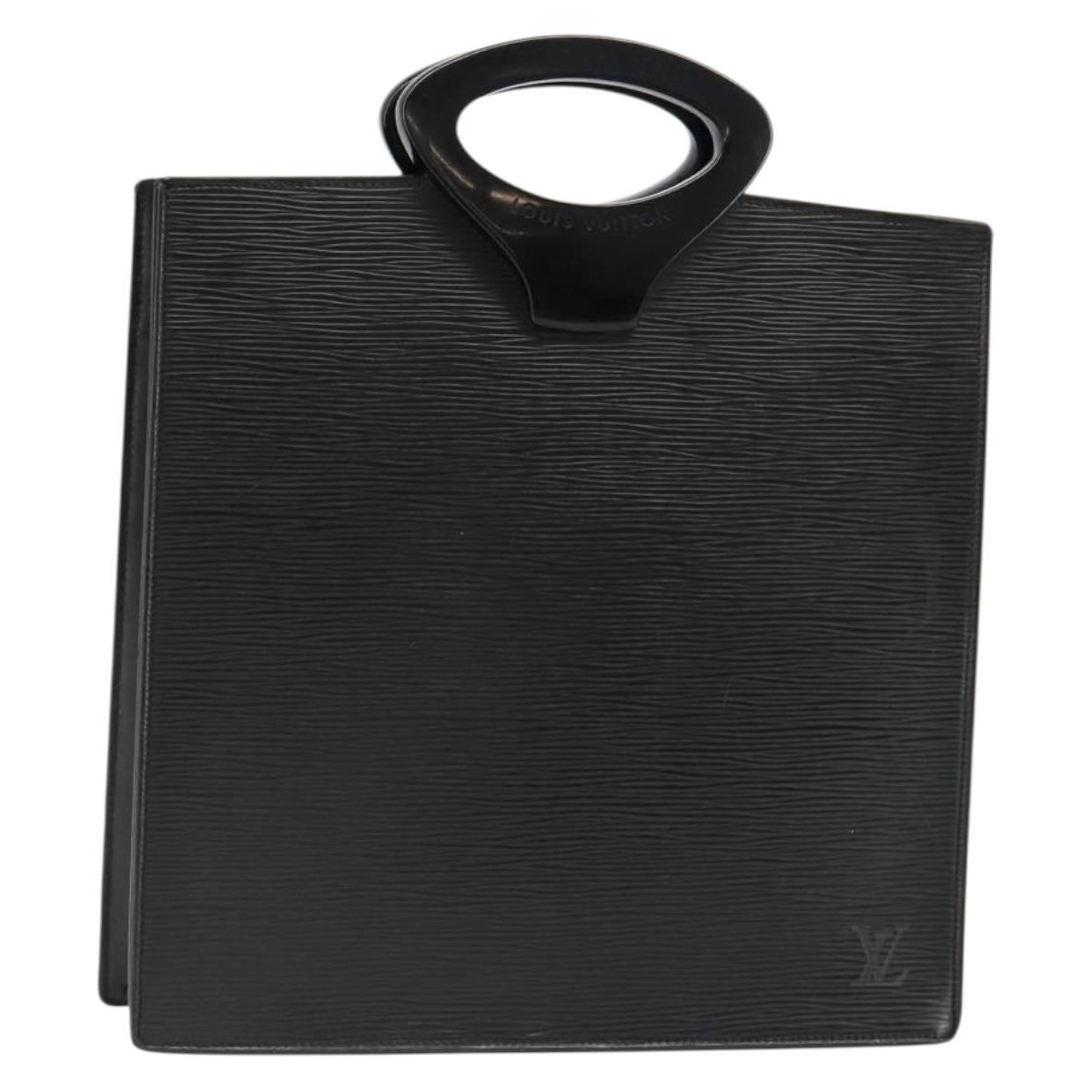 LOUIS VUITTON Epi Ombre Hand Bag Black M52102 LV Auth BA13471