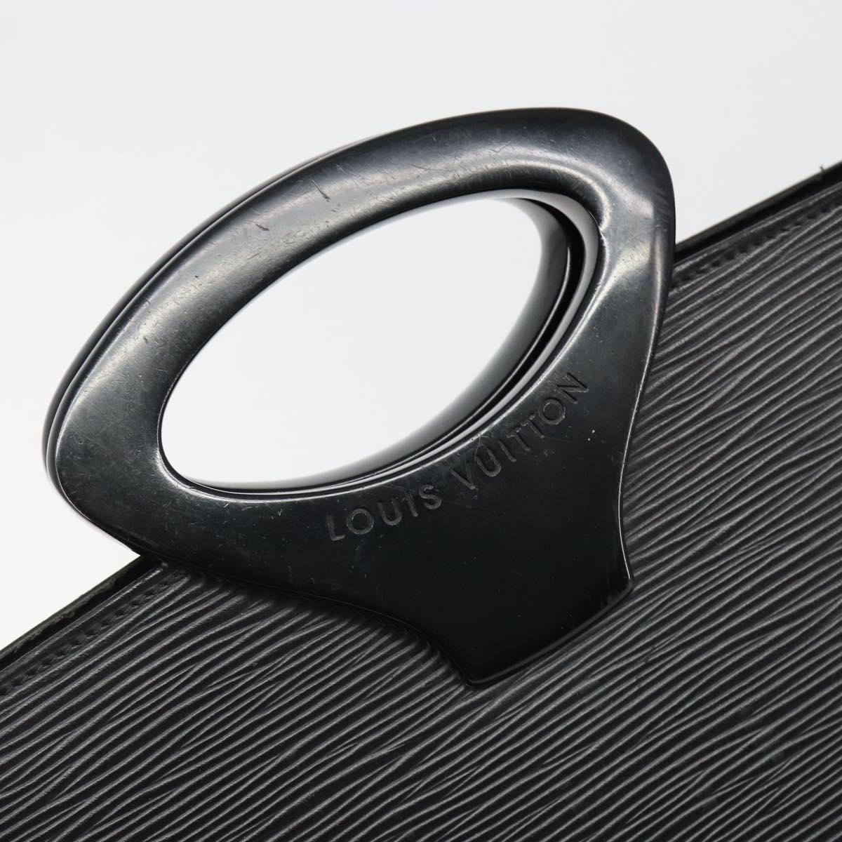 LOUIS VUITTON Epi Ombre Hand Bag Black M52102 LV Auth BA13471