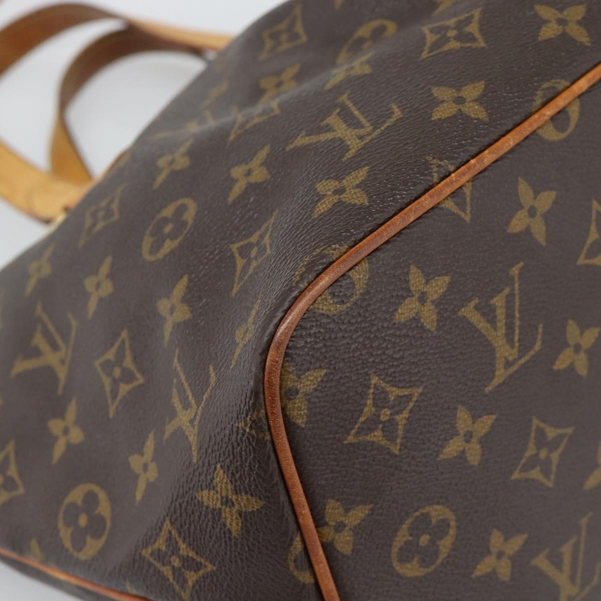LOUIS VUITTON Monogram Palermo PM Tote Bag M40145 LV Auth BA13472