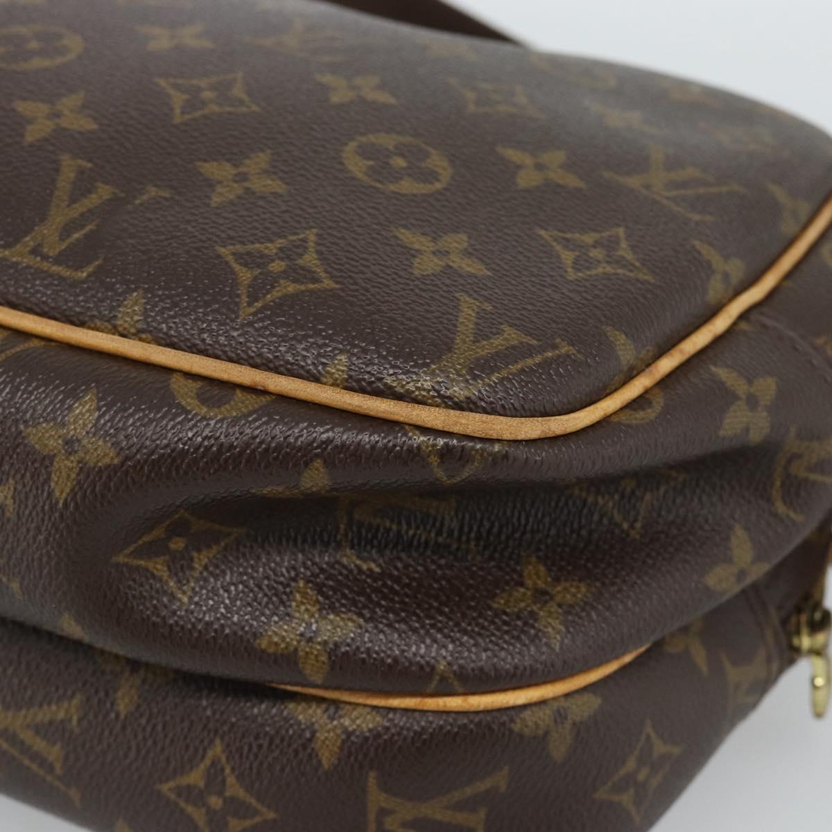 LOUIS VUITTON Monogram Reporter PM Shoulder Bag M45254 LV Auth BA13482