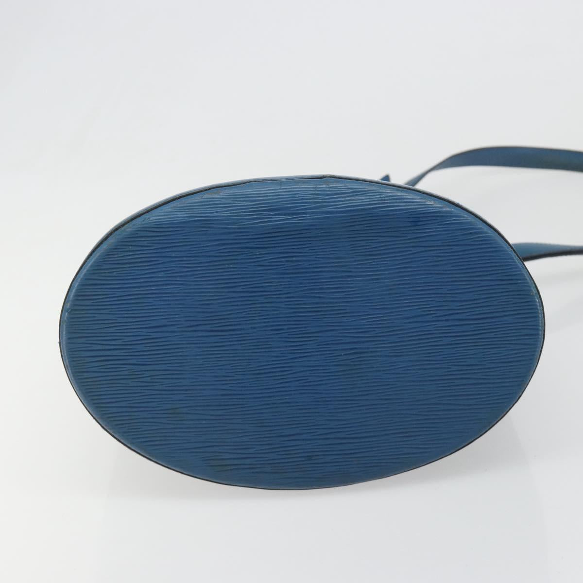 LOUIS VUITTON Epi Cluny Shoulder Bag Blue M52255 LV Auth BA13485