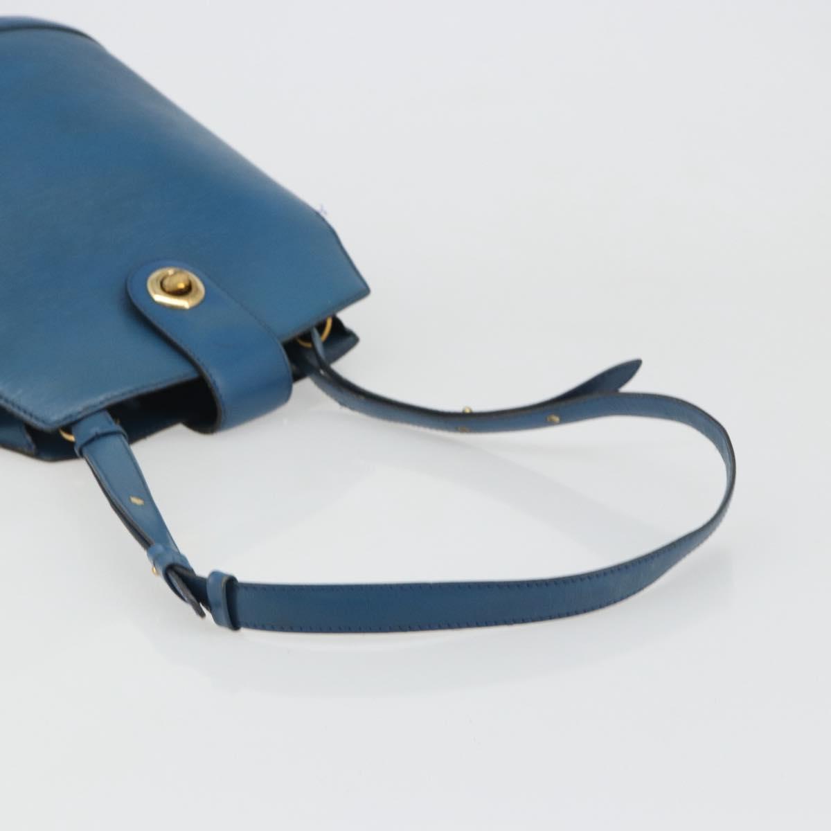 LOUIS VUITTON Epi Cluny Shoulder Bag Blue M52255 LV Auth BA13485