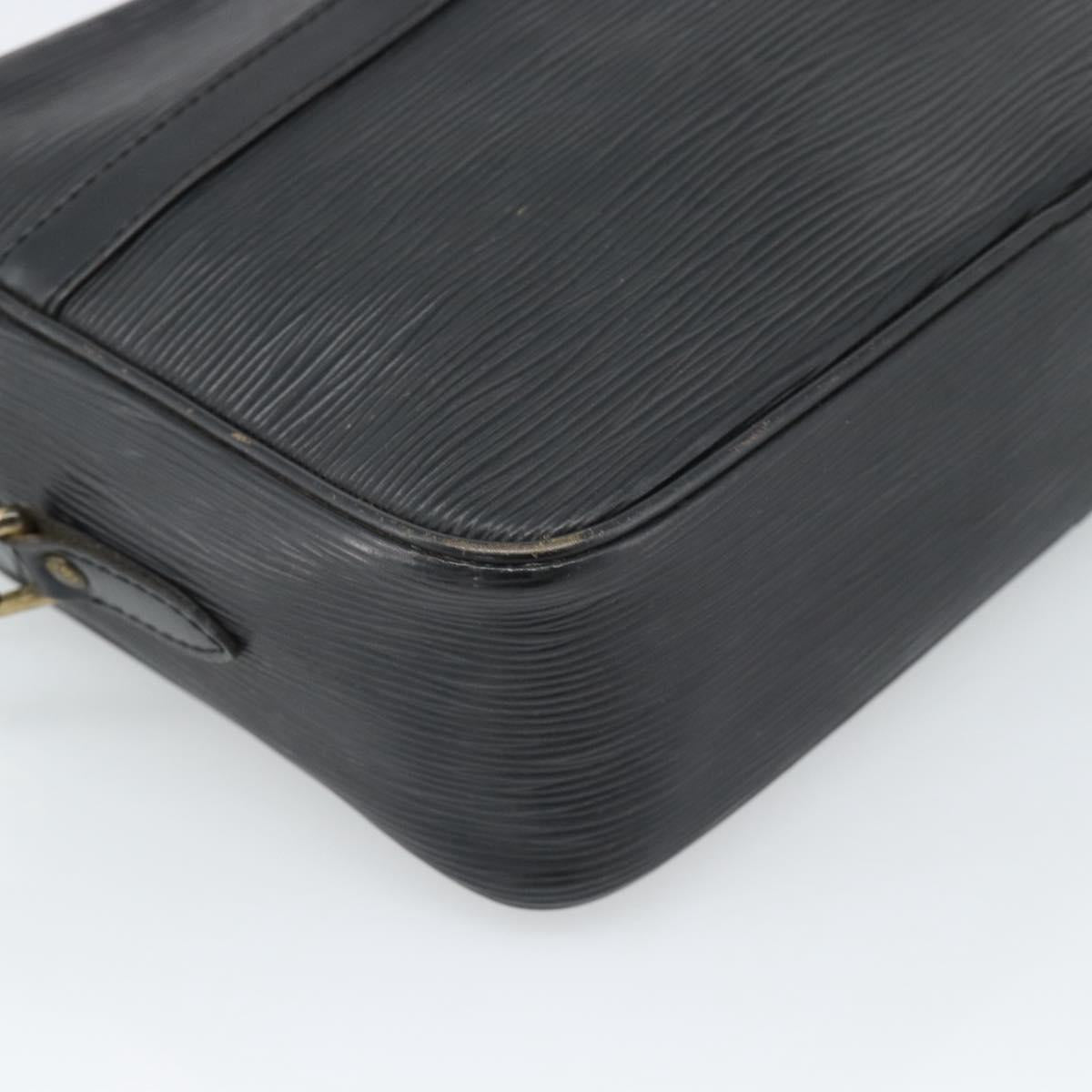 LOUIS VUITTON Epi Trocadero 27 Shoulder Bag Black M52312 LV Auth BA13486