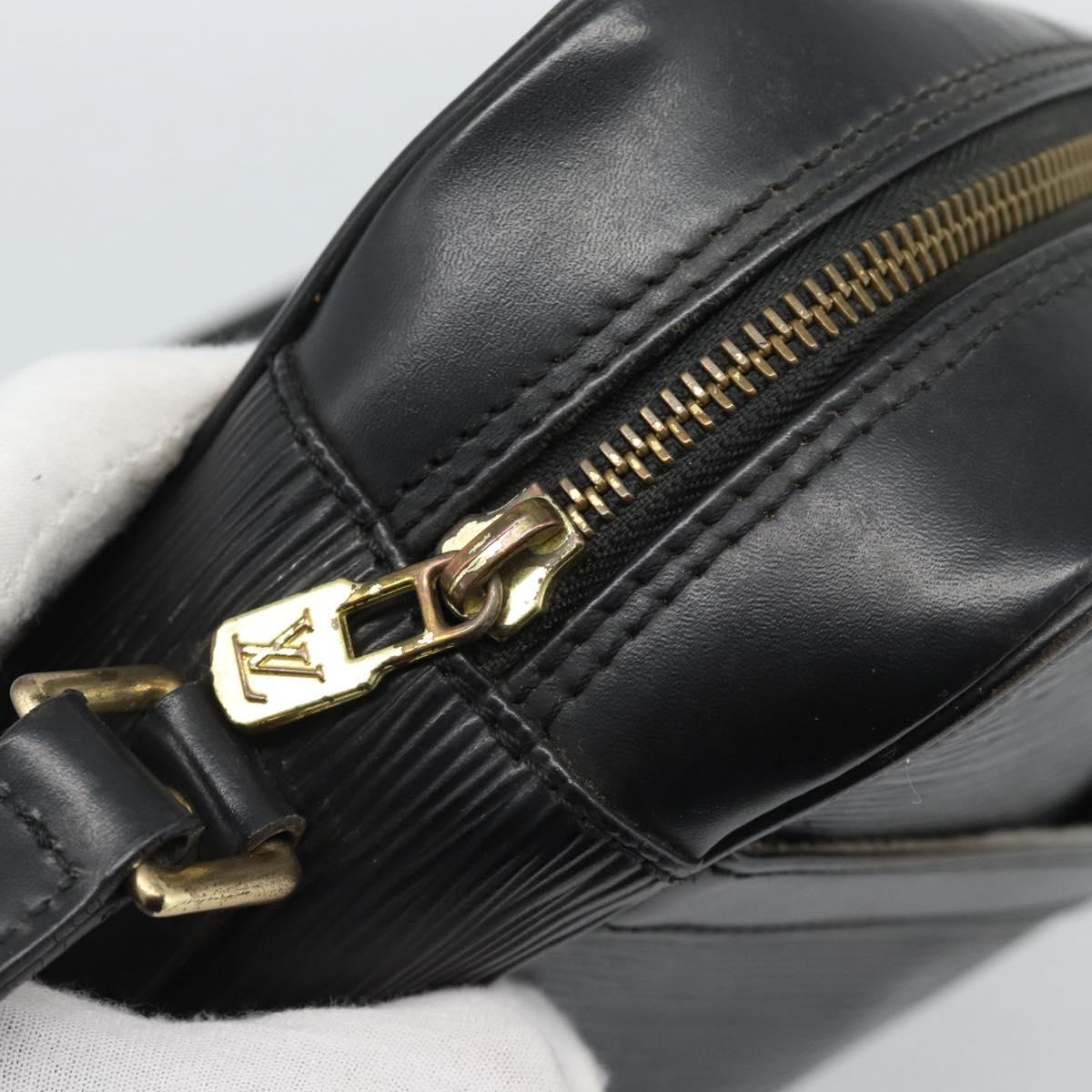 LOUIS VUITTON Epi Trocadero 27 Shoulder Bag Black M52312 LV Auth BA13486