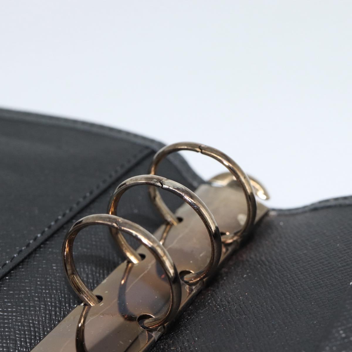 LOUIS VUITTON Taiga Leather Agenda MM Day Planner Cover Ardoise Auth BA13490