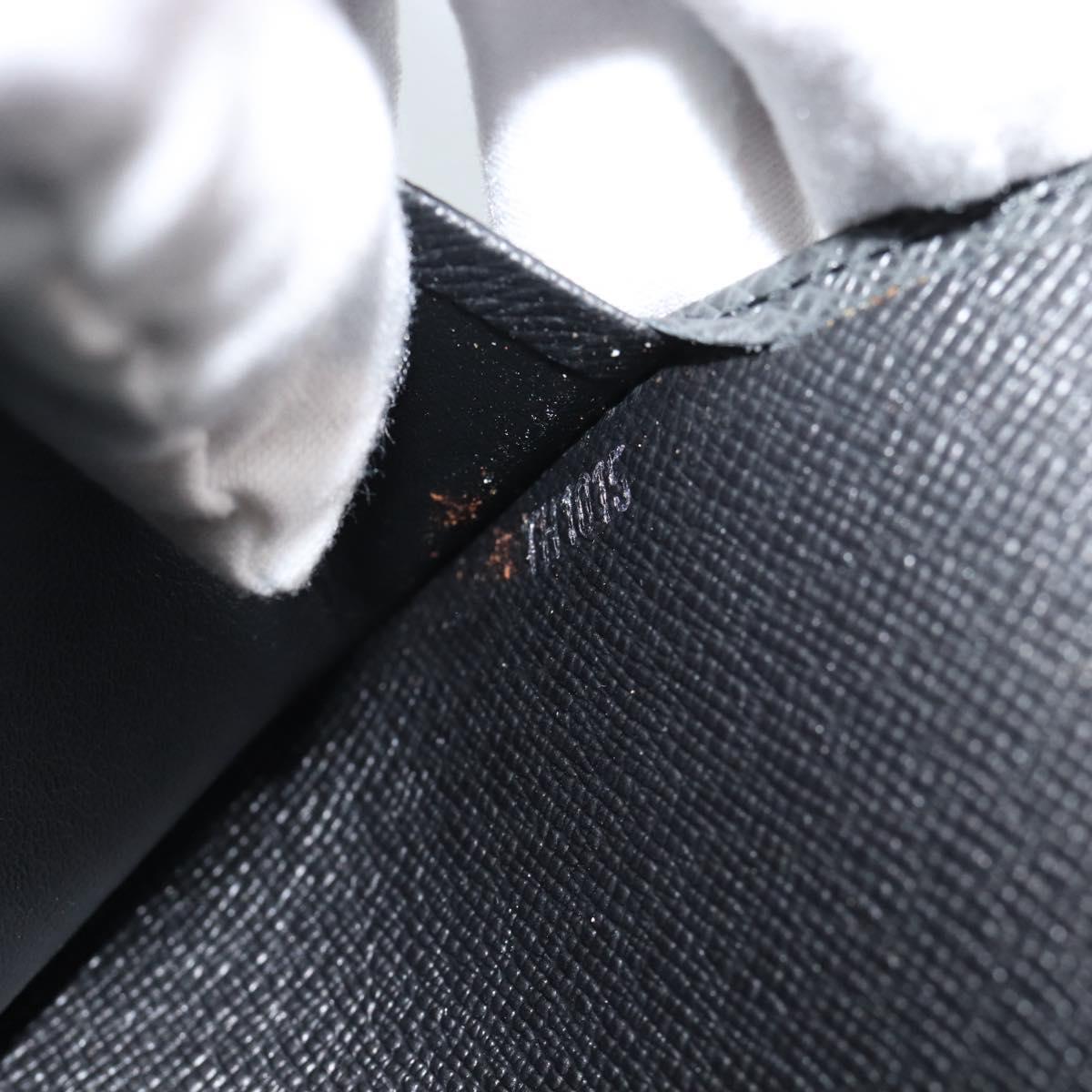 LOUIS VUITTON Taiga Leather Agenda MM Day Planner Cover Ardoise Auth BA13490