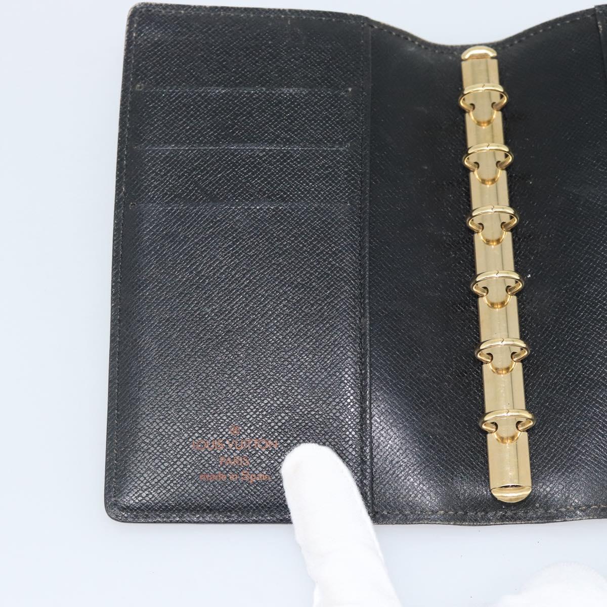 LOUIS VUITTON Epi Agenda PM Day Planner Cover Red R20057 LV Auth BA13493