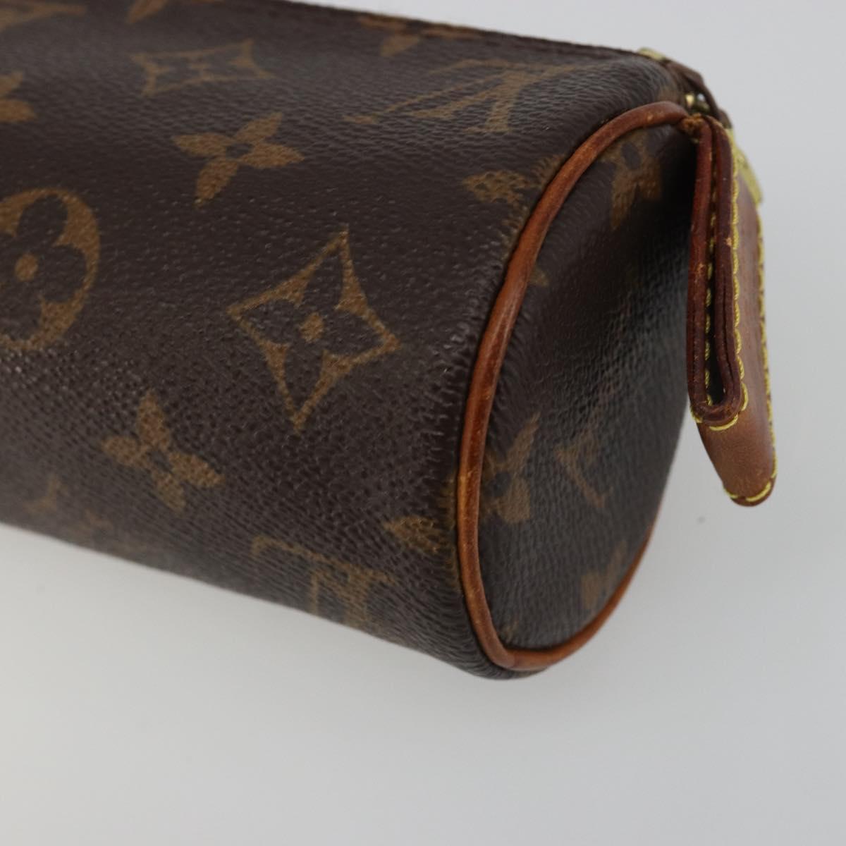 LOUIS VUITTON Monogram Trousse Rondo Pouch M47630 LV Auth BA13495