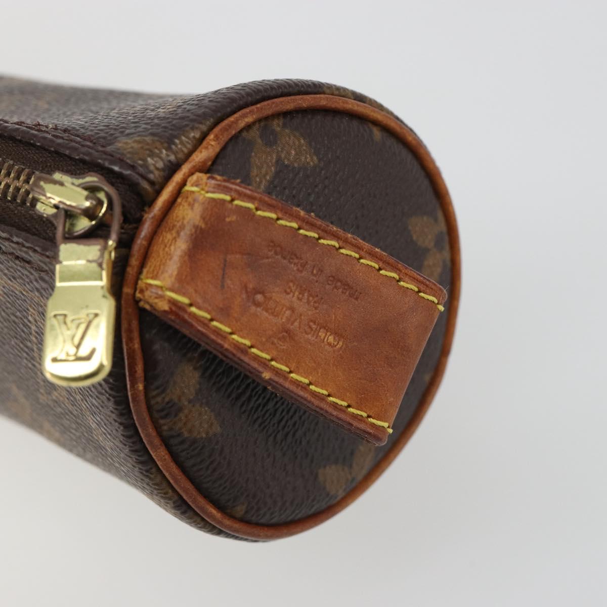 LOUIS VUITTON Monogram Trousse Rondo Pouch M47630 LV Auth BA13495