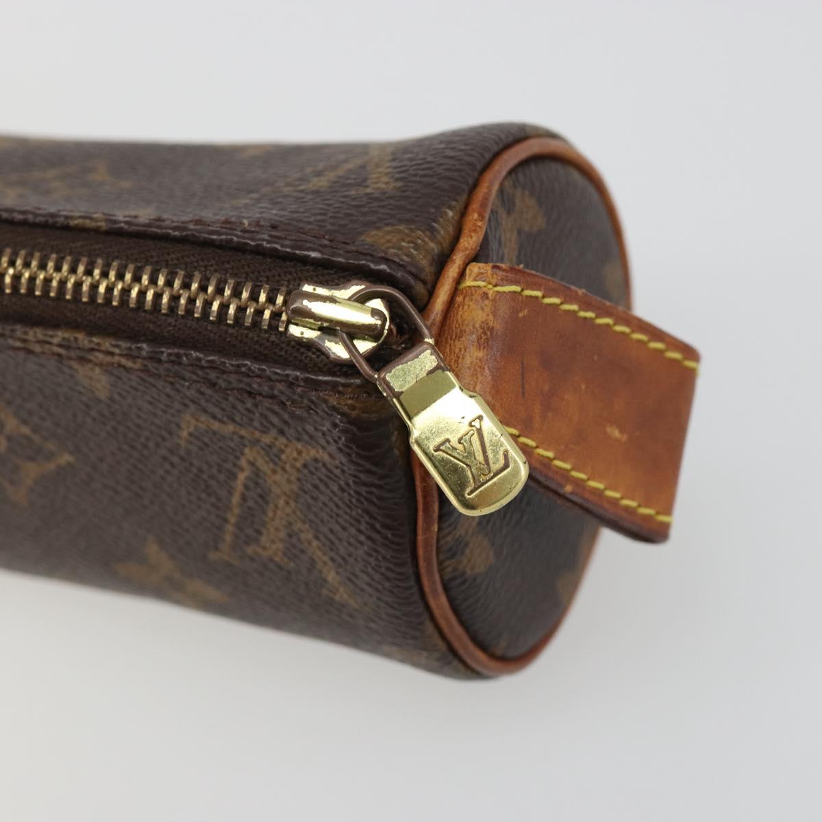LOUIS VUITTON Monogram Trousse Rondo Pouch M47630 LV Auth BA13495