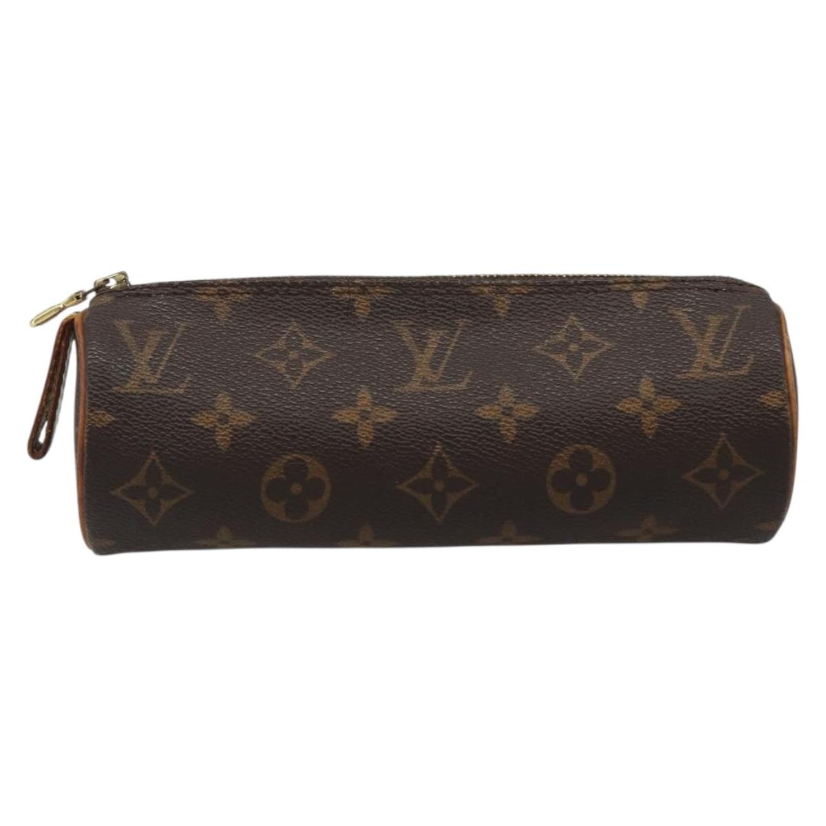LOUIS VUITTON Monogram Trousse Rondo Pouch M47630 LV Auth BA13495