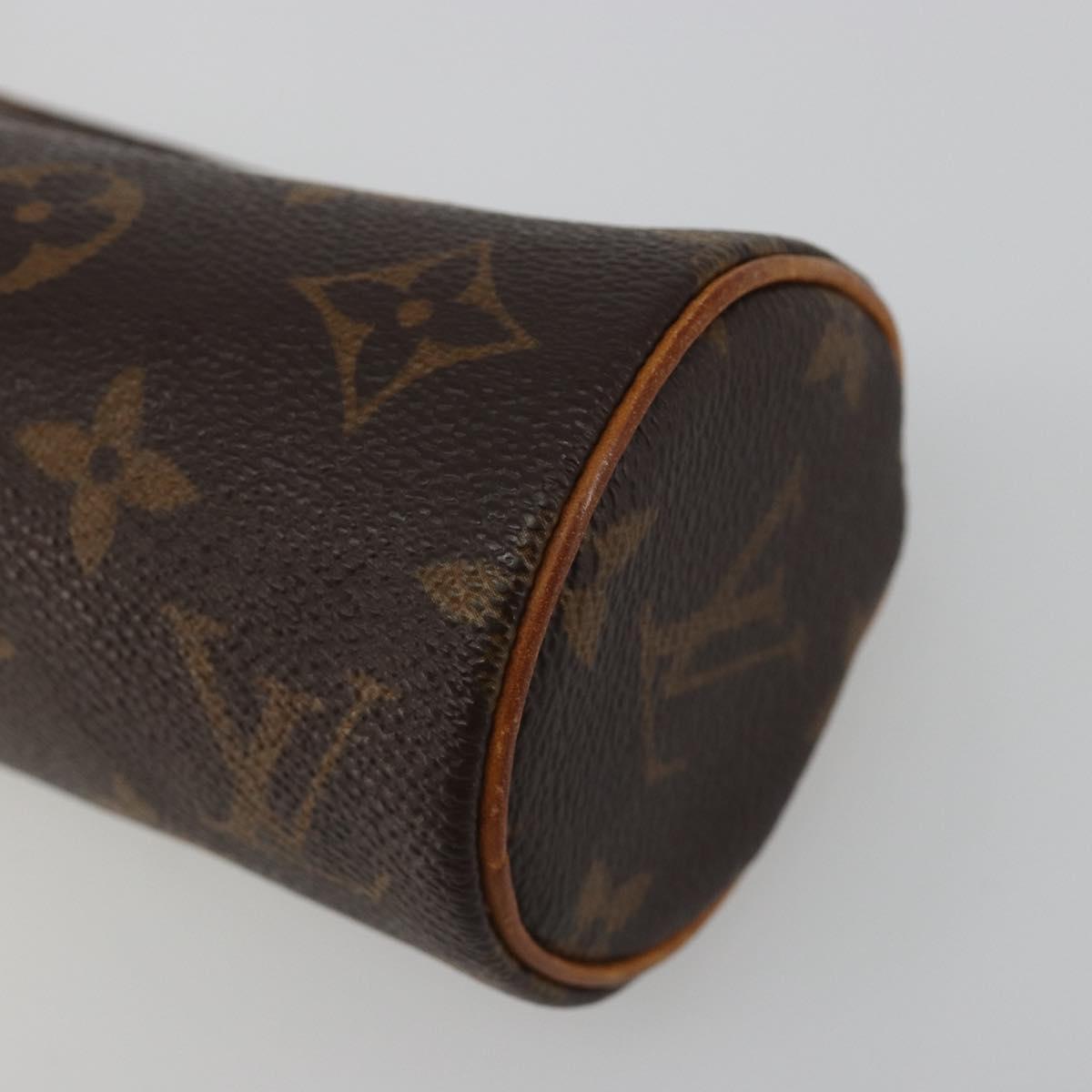 LOUIS VUITTON Monogram Trousse Rondo Pouch M47630 LV Auth BA13495