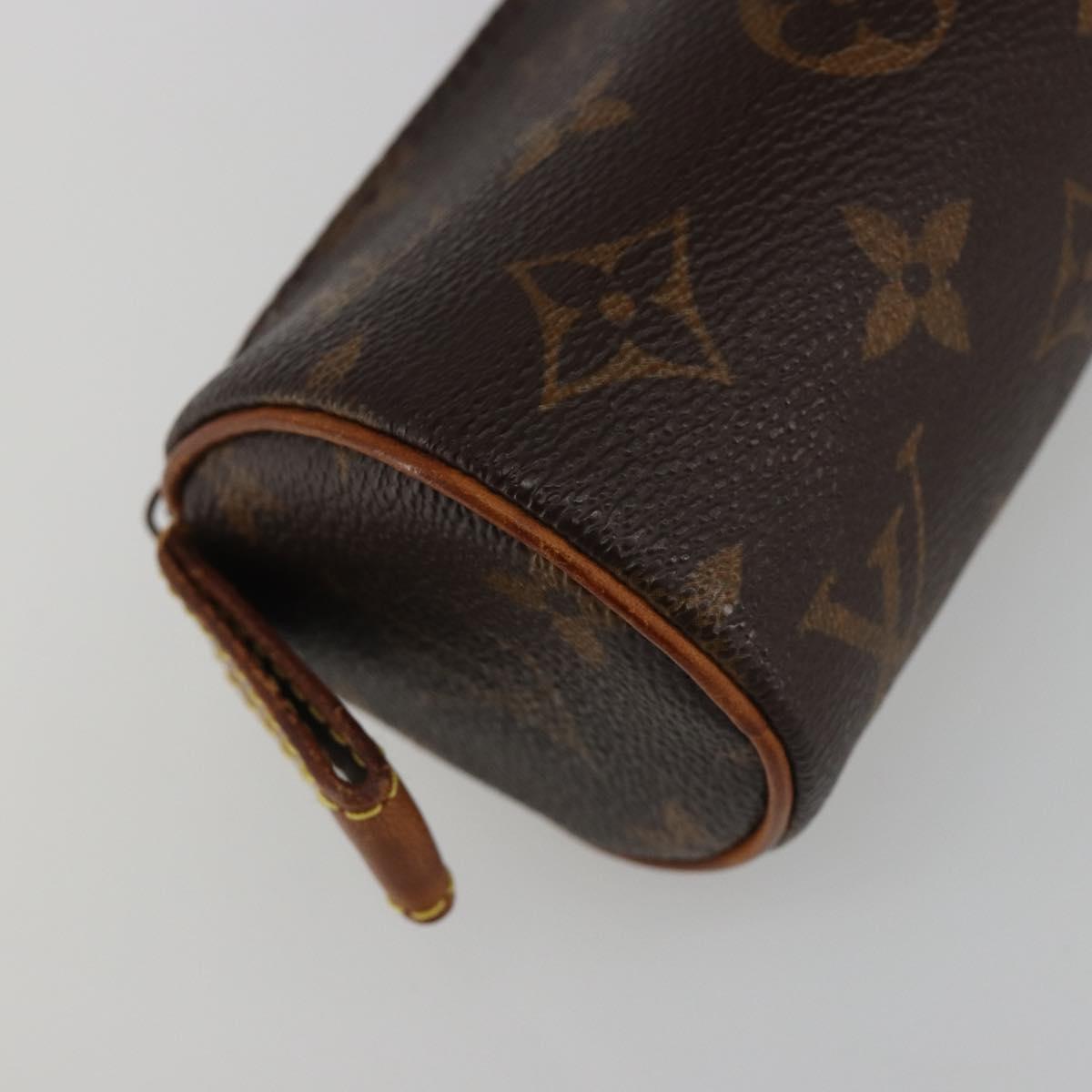 LOUIS VUITTON Monogram Trousse Rondo Pouch M47630 LV Auth BA13495